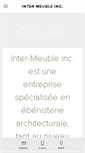 Mobile Screenshot of inter-meuble.com